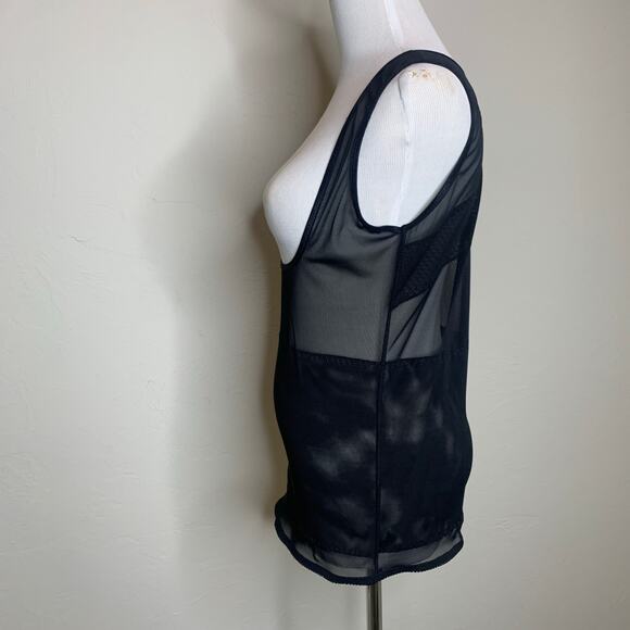 Biridie? Denim Vest Sz Medium Beaded Dip Dyed USA Red White Blue - Picture 9 of 9